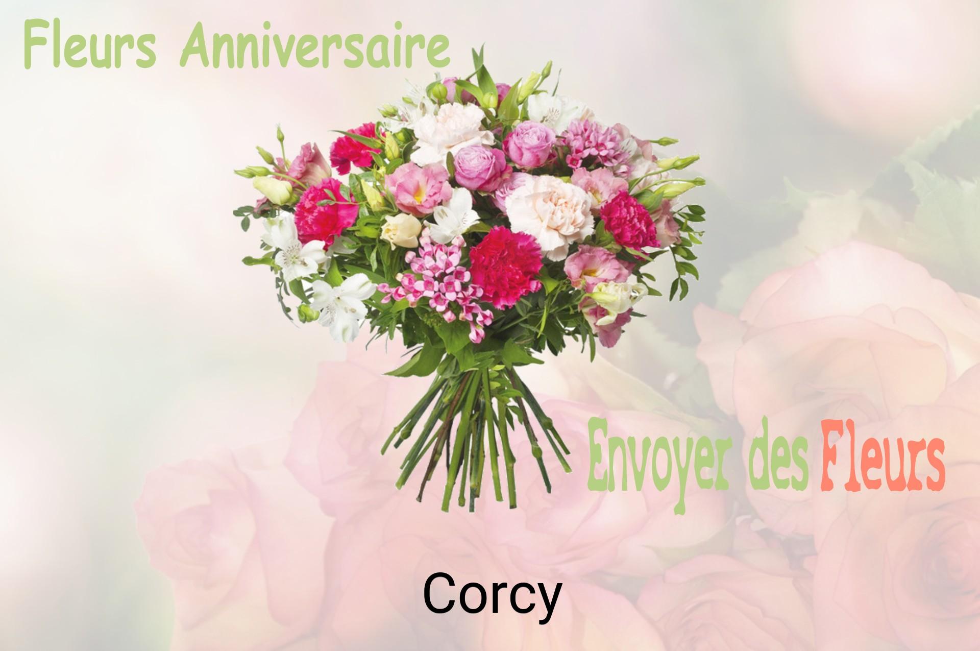 Bouquet de fleurs d’anniversaire livré à Corcy